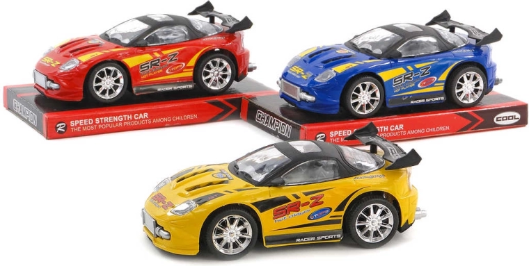 Voiture de course sportive à inertie - 1 pièce
