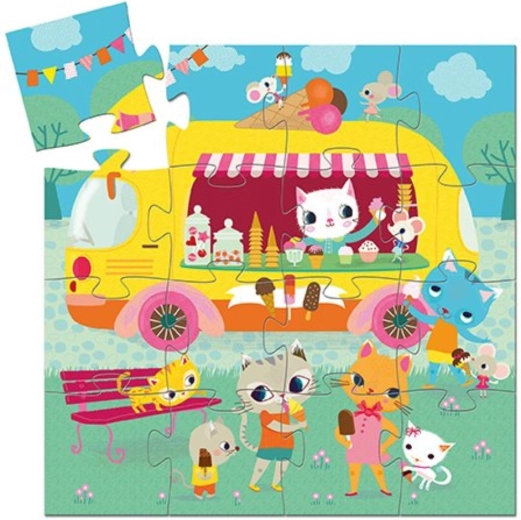 Illustration colorée et joyeuse