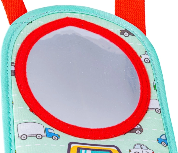 Miroir sûr et éléments pour développer la motricité