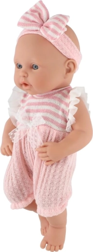 Tenue rose avec bandeau
