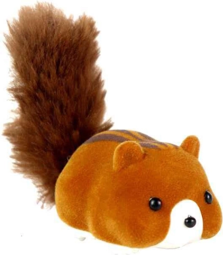 Écureuil roulant avec une noisette 6 cm - 1 pièce