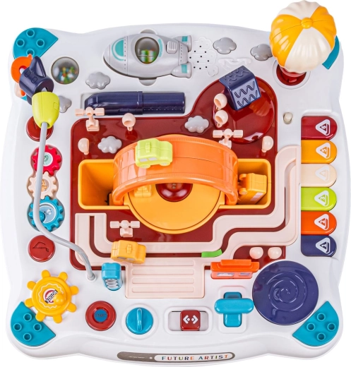 Beaucoup d’éléments interactifs et de sons