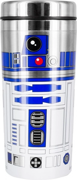 Tasse de voyage en acier inoxydable R2D2