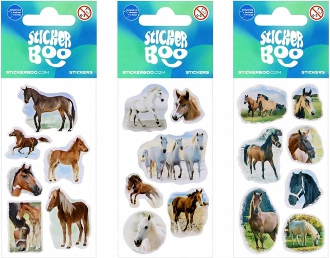 Autocollants avec chevaux – stickers décoratifs pour créations créatives