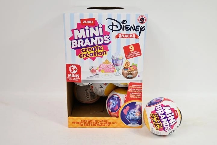 Boule surprise ZURU Mini Brands Create Disney Snacks