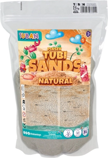 TUBI SAND sable cinétique naturel en sachet 2,5 kg