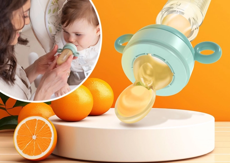 Cuillère pour purées et bouillies 2 en 1