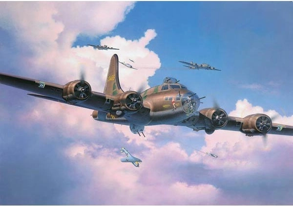 Maquette en plastique B-17 F Memphis Belle