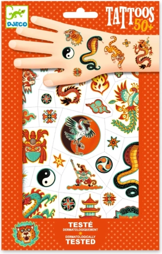 Tatouages Djeco – arts martiaux
