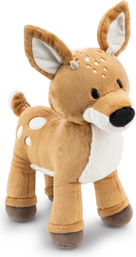 Nici peluche faon René 27 cm, debout – collection Green