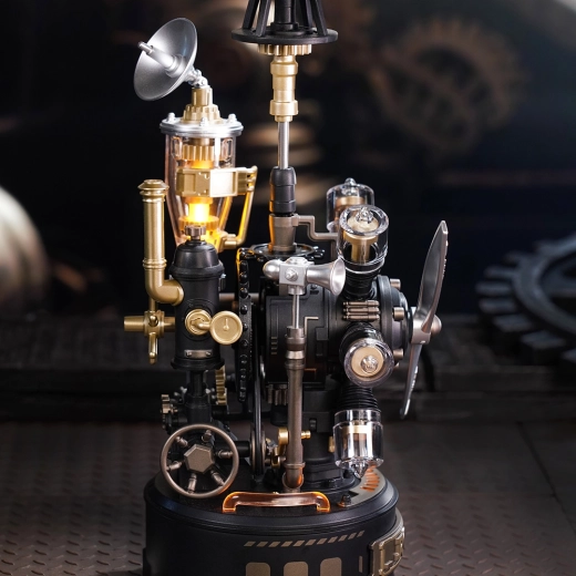 Éclairage LED et effet de vapeur