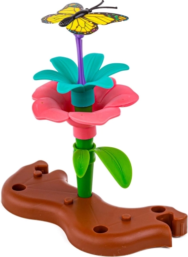 Papillons et pièces colorées pour une décoration créative