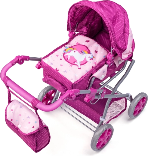 2 en 1 : landau avec nacelle et version poussette