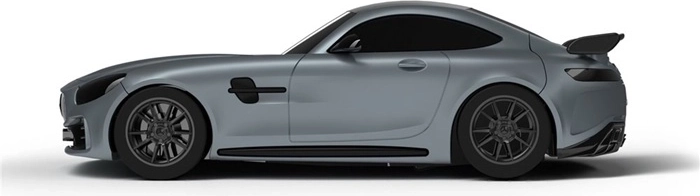 Design sportif de la Mercedes-AMG GT R