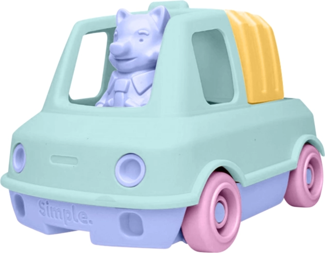 Camion poubelle menthe pour sable et eau Simple.