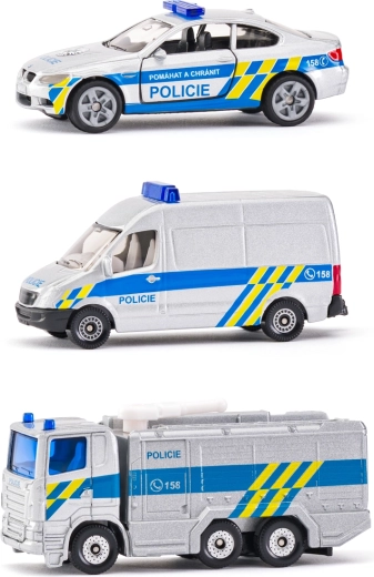 Siku coffret police tchèque 3 véhicules