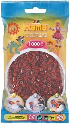 Perles à repasser Hama Midi bordeaux 1000 pcs