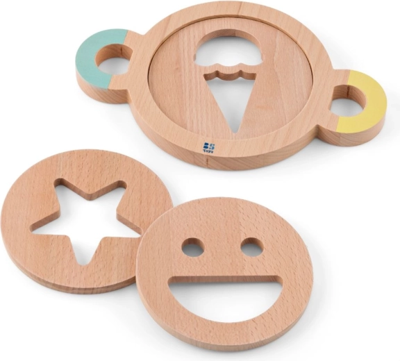 Set de tampons en bois pour le sable