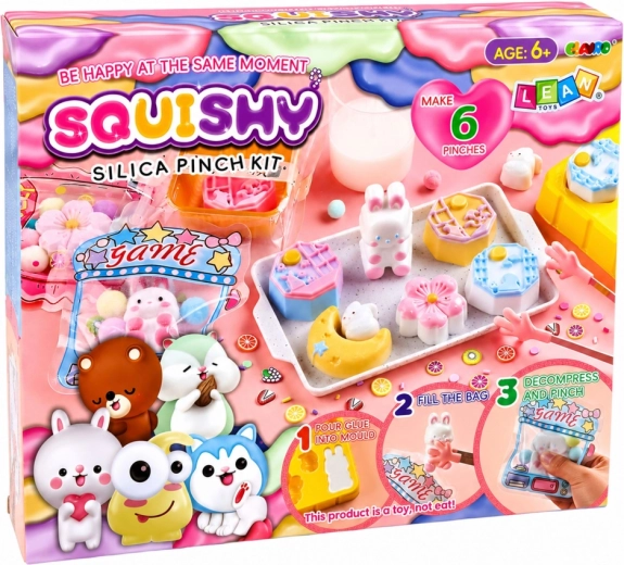 Fabriquez 6 figurines squishy
