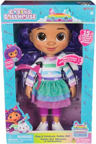 Poupée interactive Gabby Girl de GABBY’S DOLLHOUSE 33 cm