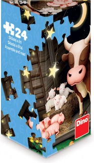 Puzzle Dino Animaux de la ferme 24 pièces