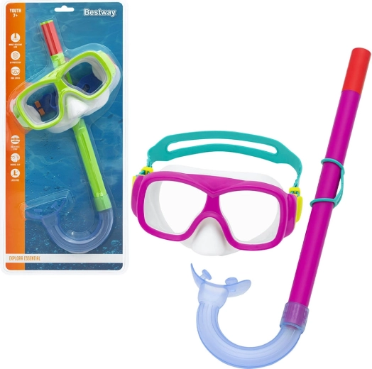 Bestway Explora Essential – masque de plongée avec tuba pour enfants à partir de 7 ans