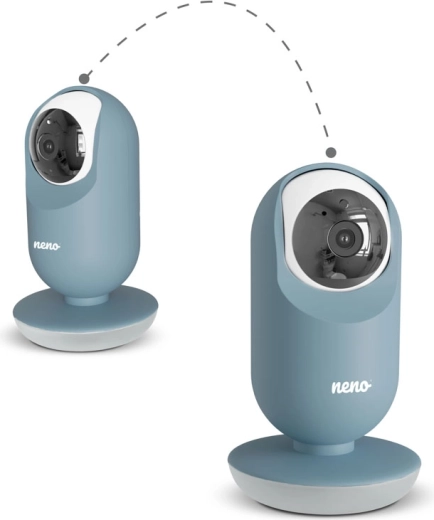 Caméra rotative contrôlée depuis le moniteur