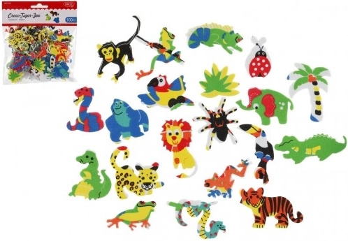 Animaux ZOO en mousse autocollants