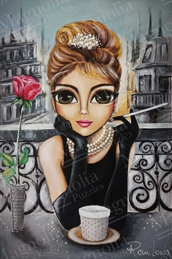 Puzzle Magnolia Audrey 1000 pièces