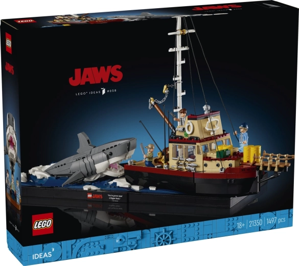 LEGO Ideas Les Dents de la mer 21350 – set de construction pour adultes