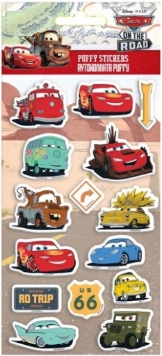 Autocollants Diakakis en relief (3D) Cars