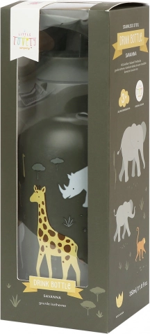 A Little Lovely Company bouteille isotherme en acier inoxydable 500 ml – Savane