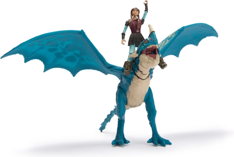 Cavalière en selle – prête pour le vol