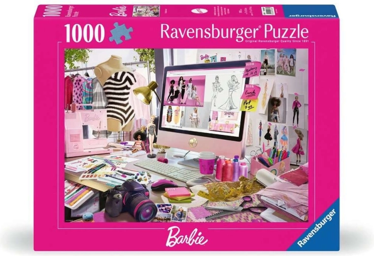Puzzle Ravensburger Barbie : Icône de la mode, 1000 pièces