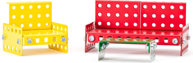 Ensembles colorés et modulables