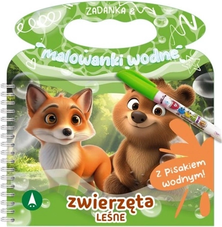 Coloriages à l’eau et activités – Animaux de la forêt