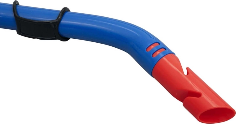 Tuba avec embout en silicone et capuchon anti-eau