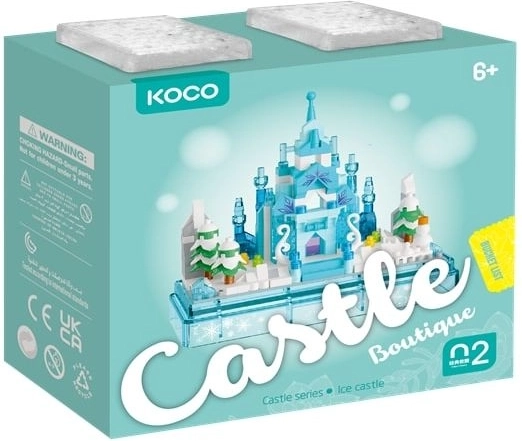 KOCO jeu de construction château de glace 381 pièces
