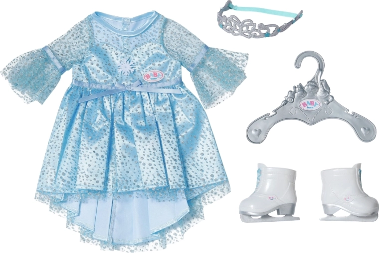 Robe scintillante de princesse des glaces