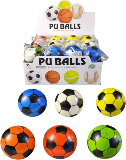 Balle de football en mousse 7,5 cm