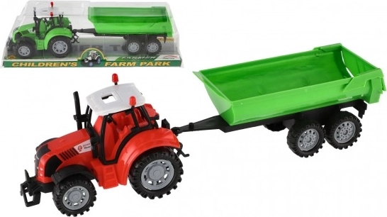 Tracteur avec remorque pour enfants