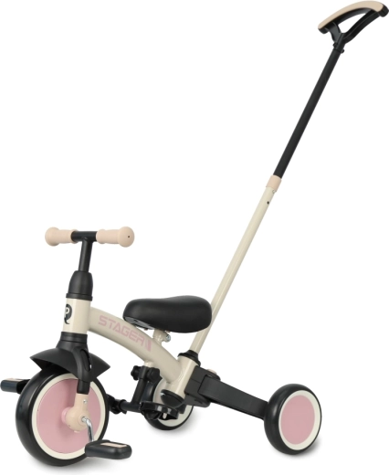 Tricycle Qplay Stager 3 en 1 rose