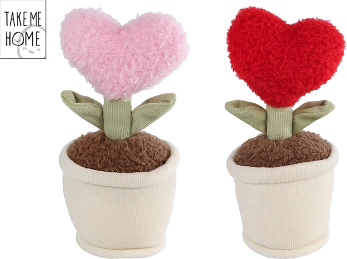 Petit cœur en peluche Take Me Home 16,5 cm