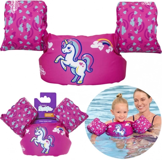 Ceinture de natation pour enfants avec brassards Puddle Jumper licorne 15–30 kg