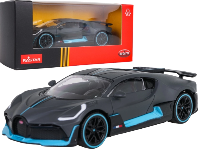 Modèle réduit métallique de voiture Bugatti Divo RASTAR à l’échelle 1:43