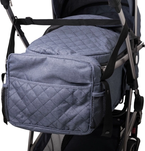 Sac et grand panier de courses