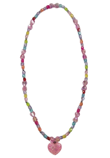 Collier pour enfants avec pendentif cœur