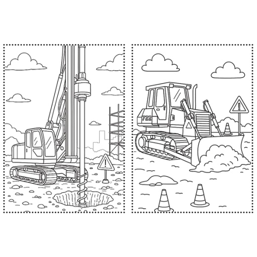 Deux scènes sur une seule page