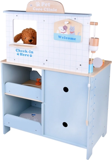 Clinique réaliste en bois de qualité