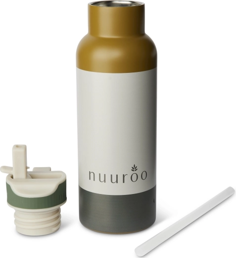 Nuuroo Conrad bouteille en acier inoxydable 500 ml green mix